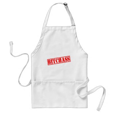 Bitchass Stamp Apron by StampFun