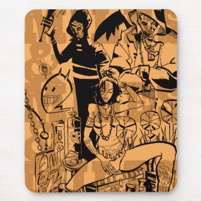 Bitches Brew Mousepad by 40ozcomics