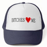 Bitches love me mesh hats
