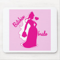 Bitchin Bride wedding marriage woman Use Pad