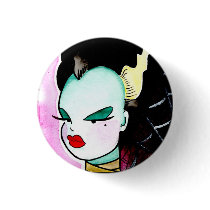 Bitchy Little Bride Pin