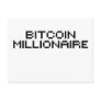 Bitcoin Millionaire Postcard