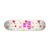 bite me<3 skate board deck