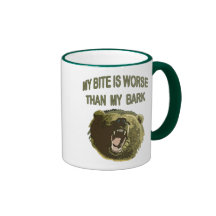 Bite Me Bear Mugs