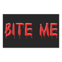 Bite Me Blood Stickers