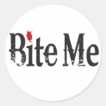 Bite Me (Blood) Stickers