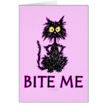 Bite Me! Cat Gift Designs Cards
