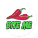 Bite Me - Chile Pepper stickers