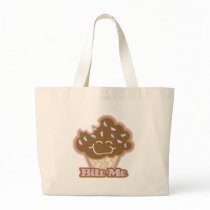bite me chocolate cupcake bag