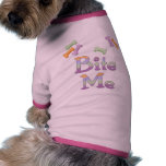 Bite Me Dog apparel Doggie Shirt