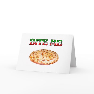 Bite Me (Pizza) by claybuster