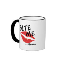 Bite Me Please Mug