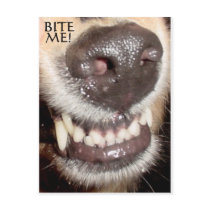 BITE ME! POSTCARD
