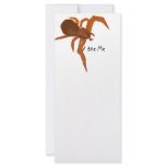 Bite Me Red Spider rack cards