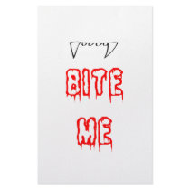 Bite Me Customized Stationery