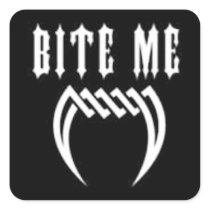 Bite Me Sticker