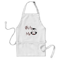 Bite Me (The Fang-Bangers Plea!) Aprons
