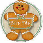 BiteMeRoundOrnament Acrylic Cut Outs