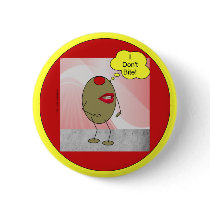 Biting Olives Button
