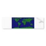 BitMap Large bumper stickers