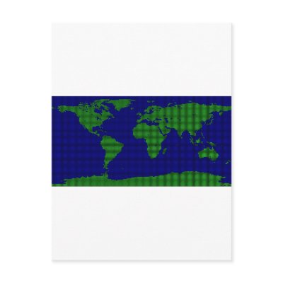BitMap Post Card by djskagnetti