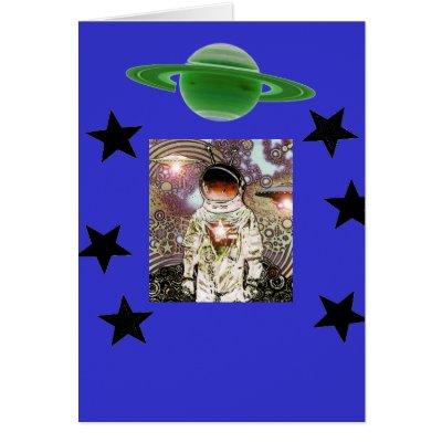 Bits of Space Card by 3DMOONMAN