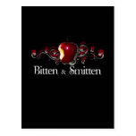 Bitten and smitten T-shirt Postcard