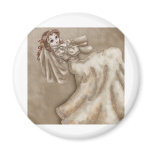 Bitten Bride Refrigerator Magnets