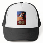 Bitter Pastore Milano Vintage Wine Drink Ad Art hats