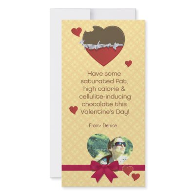 Bitter Sweet Valentine Chocolate Customisable by thepapershoppe