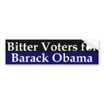 Bitter Voters for Barack Obama Bumper Sticker