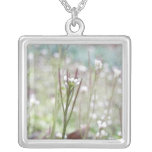 Bittercress Weed Going To Seed Necklace
