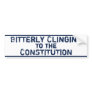 Bitterly Clinging to Constitution Bumper Stickers