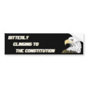 Bitterly Clinging to the Constitution bumper stickers