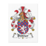 Bittner Family Crest Post Card