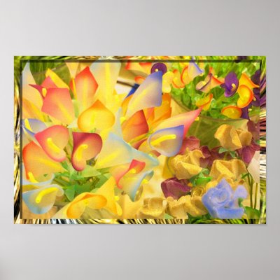 Bizarre Flower Print by picsofto