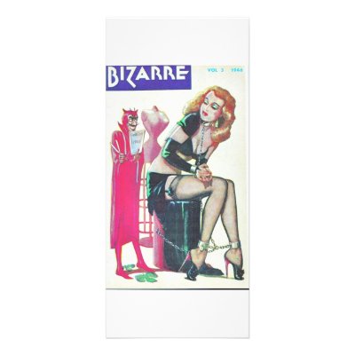 Bizarre Rack Card Design by spyderfyngers