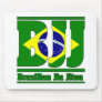 BJJ Brazilian Jiu Jitsu Flag MMA Mouse Mats