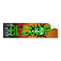 BLAAM!!! bumper sticker logo