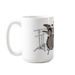 Black 10 Piece Drum Kit - Coffee Mug