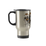 Black 10 Piece Drum Kit - Travel Mug