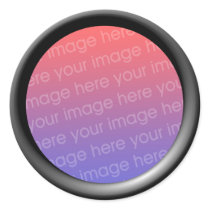 Black (3d effect frame border) Template Stickers