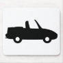 black 5.0 convertible icon mouse pad
