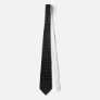 Black abstract design custom tie