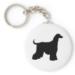 Black Afghan Hound Dog