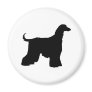 Black Afghan Hound Dog