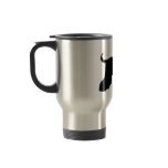 Black Afghan Hound Dog Coffee Mug