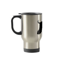 Black Afghan Hound Dog Coffee Mug