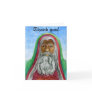 Black African American Santa Thank You Card