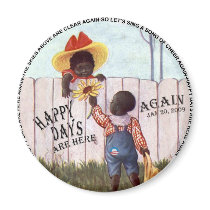 Black Americana Obama Happy Days are Here Again